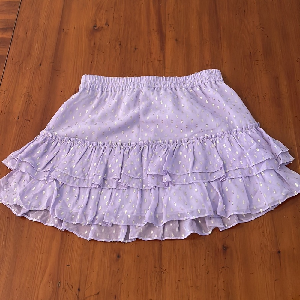 Generation Love High Waisted Silk Mini Skirt Size XS - Picture 3 of 9